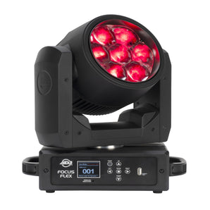 American DJ ADJ Focus Flex 7 x 40W RGBW LED Wireless DMX Moving Head Wash Light