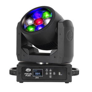 American DJ ADJ Focus Flex 7 x 40W RGBW LED Wireless DMX Moving Head Wash Light