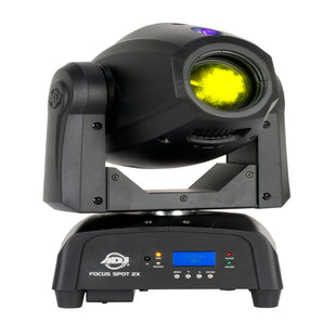 American DJ ADJ FOCUS SPOT 2X 100 Watt Cold White LED DMX Moving Head Spot Light