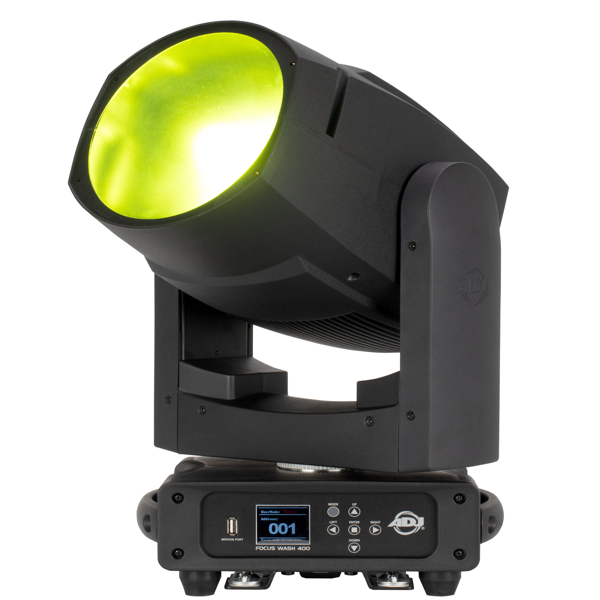 Focus Wash 400 RGBACL 400-Watt LED DMX Moving Head Wash Light