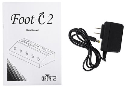 Foot C-2 36-Channel DMX Foot Controller with MIDI Input and LCD Display