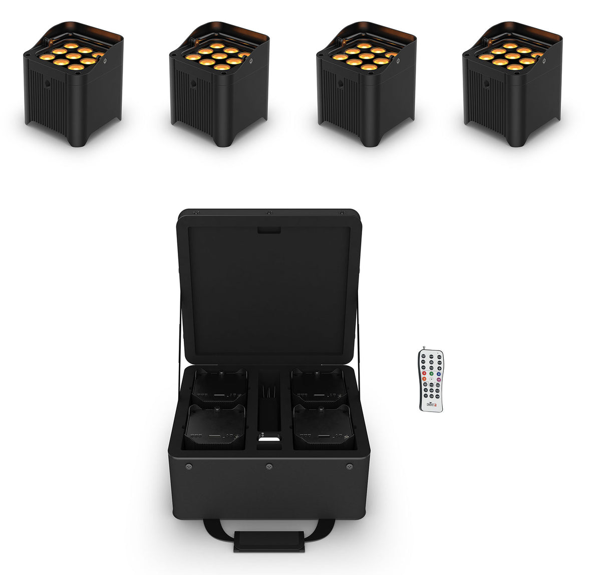 Freedom Par Q9 X4 Uplighting Pack