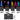 Chauvet DJ Freedom H1 X4 (4) Wireless RGBAW+UV Wash Lights+Bag+Charger+Remote