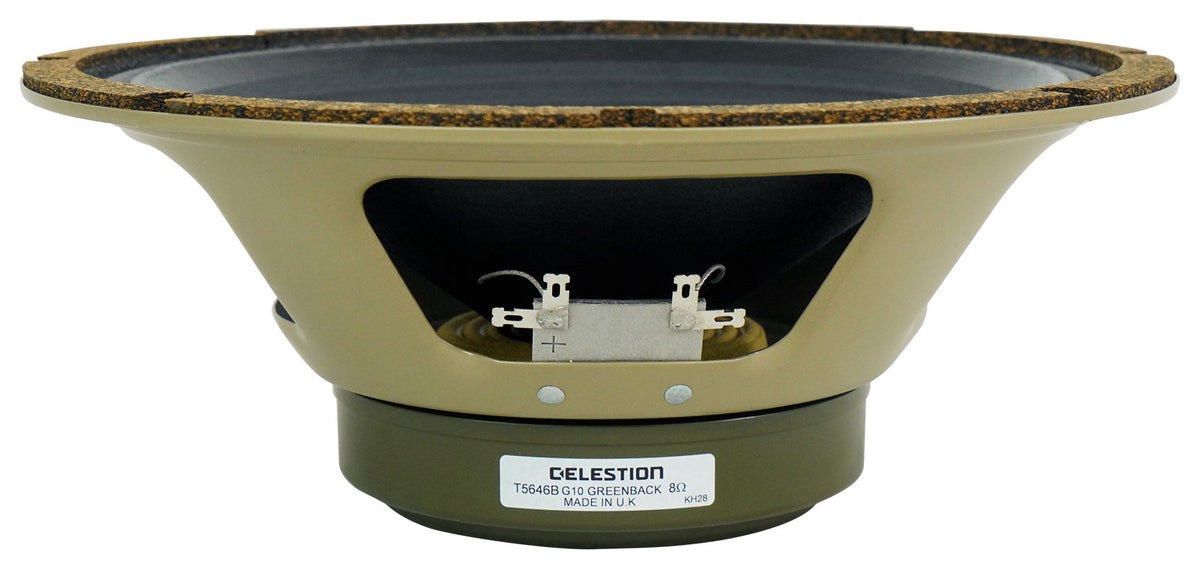 G10 Greenback 30W 10" Ceramic Magnet Guitar Speaker, 8 Ohm