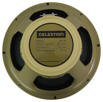 G12M-65 Creamback 12" 65W Guitar Speaker, 16 Ohm With Ceramic Magnet