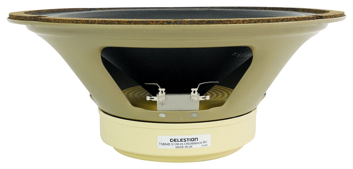 G12M-65 Creamback 12" 65W Guitar Speaker, 8 Ohm With Ceramic Magnet