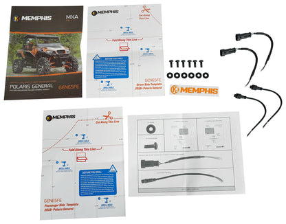 GEN65FE Speaker Pods For 2016+ Polaris General