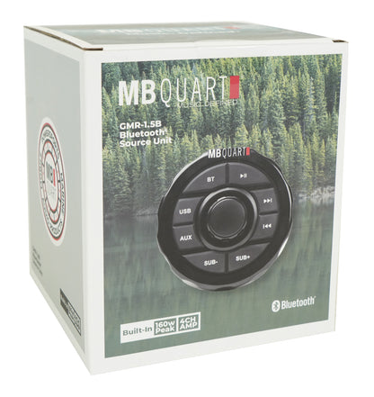 GMR-1.5B Marine Gauge Receiver with Bluetooth, USB, Aux