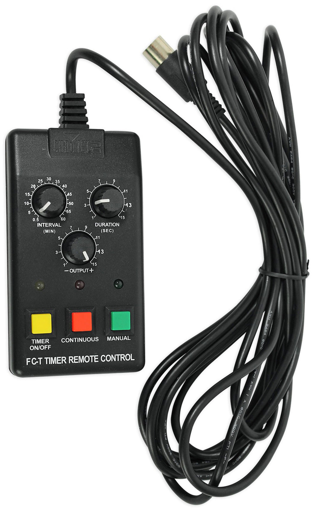 H1600 Hurricane 1600 Compact DMX Fog Machine+Remote Timer -25,000 CFM