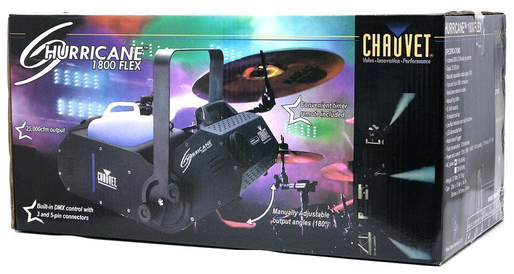Chauvet HURRICANE H-1800 FLEX Fog / Smoke Machine H1800