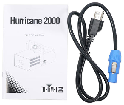 Chauvet DJ Hurricane 2000 Professional DMX Fog Machine Fogger W/ Built-In Timer