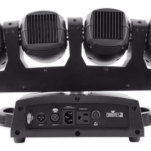 Chauvet Intimidator Wave 360 IRC 4 Moving Heads Rotating DMX Light Array Fixture