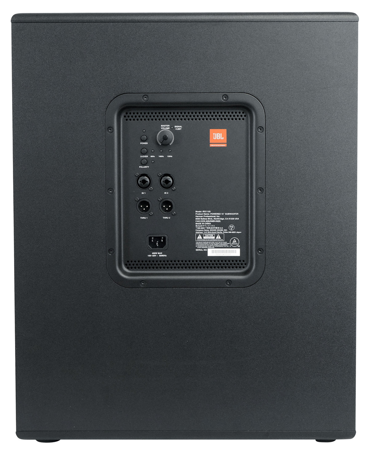JBL IRX115S 1300w 15" Powered Active Subwoofer Portable Pro Audio PA Sub [Open Box]