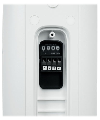 COL600-WH 24" White 70V Commercial Slim Column Wall Mount Array Speaker