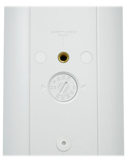 COL600-WH 24" White 70V Commercial Slim Column Wall Mount Array Speaker