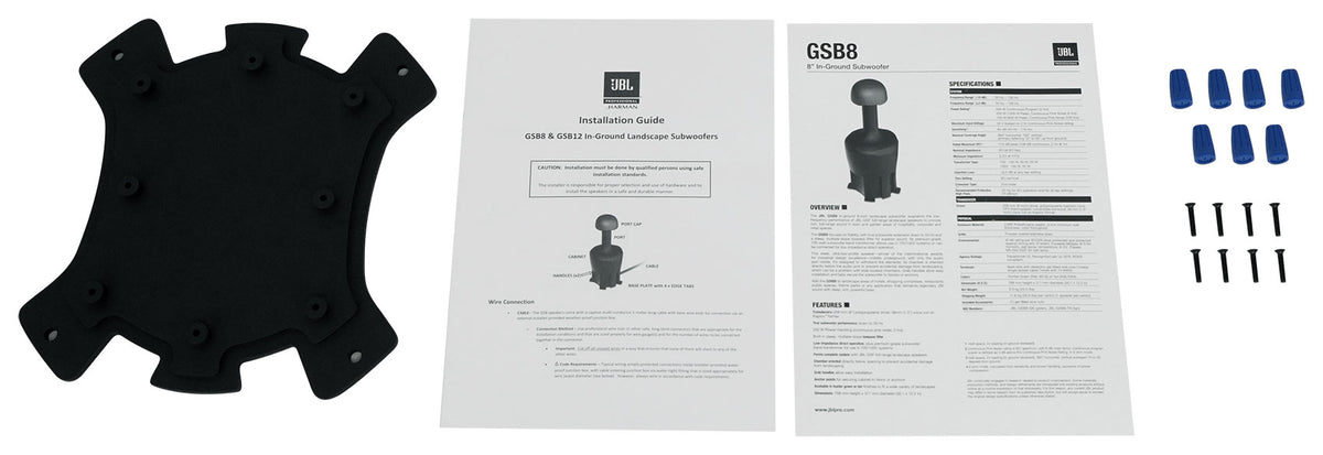 GSB8-GN 8" Landscape In-Ground Garden 70V Commercial Subwoofer