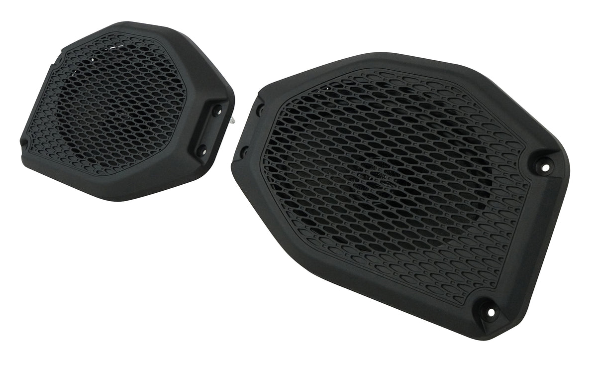 JC1-169SB 6x9" Rear Speaker Kit for Jeep Wrangler JL and Gladiator JT