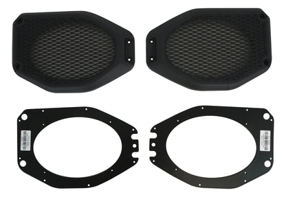 JC1-169SB 6x9" Rear Speaker Kit for Jeep Wrangler JL and Gladiator JT