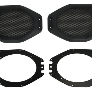 MB QUARTJC1-169SB  6x9” Rear Speakers for 2020+ Jeep Gladiator/2018+ Wrangler JL