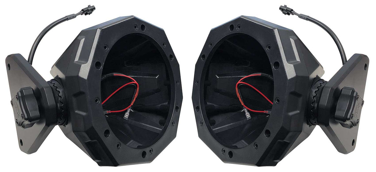 6.5" Swivel Roll Bar Speaker Pods for 2017+ Jeep Wrangler JL 4 Door