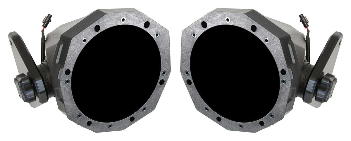 6.5" Swivel Roll Bar Speaker Pods for 2017+ Jeep Wrangler JL 4 Door