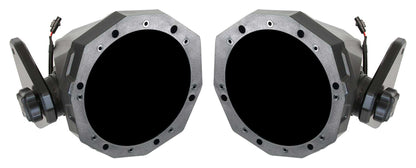 6.5" Swivel Roll Bar Speaker Pods for 2017+ Jeep Wrangler JL 4 Door