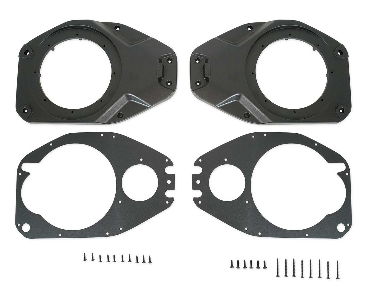 6.5" Overhead Soundbar Speaker Adapters for 2018+ Jeep Wrangler JL