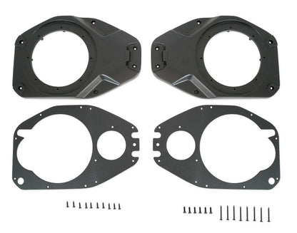 6.5" Overhead Soundbar Speaker Adapters for 2018+ Jeep Wrangler JL