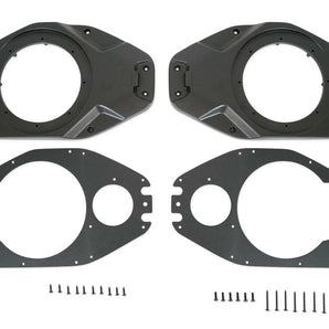 SSV Works 6.5" Overhead Soundbar Speaker Adapters For 2018-Up Jeep Wrangler JL