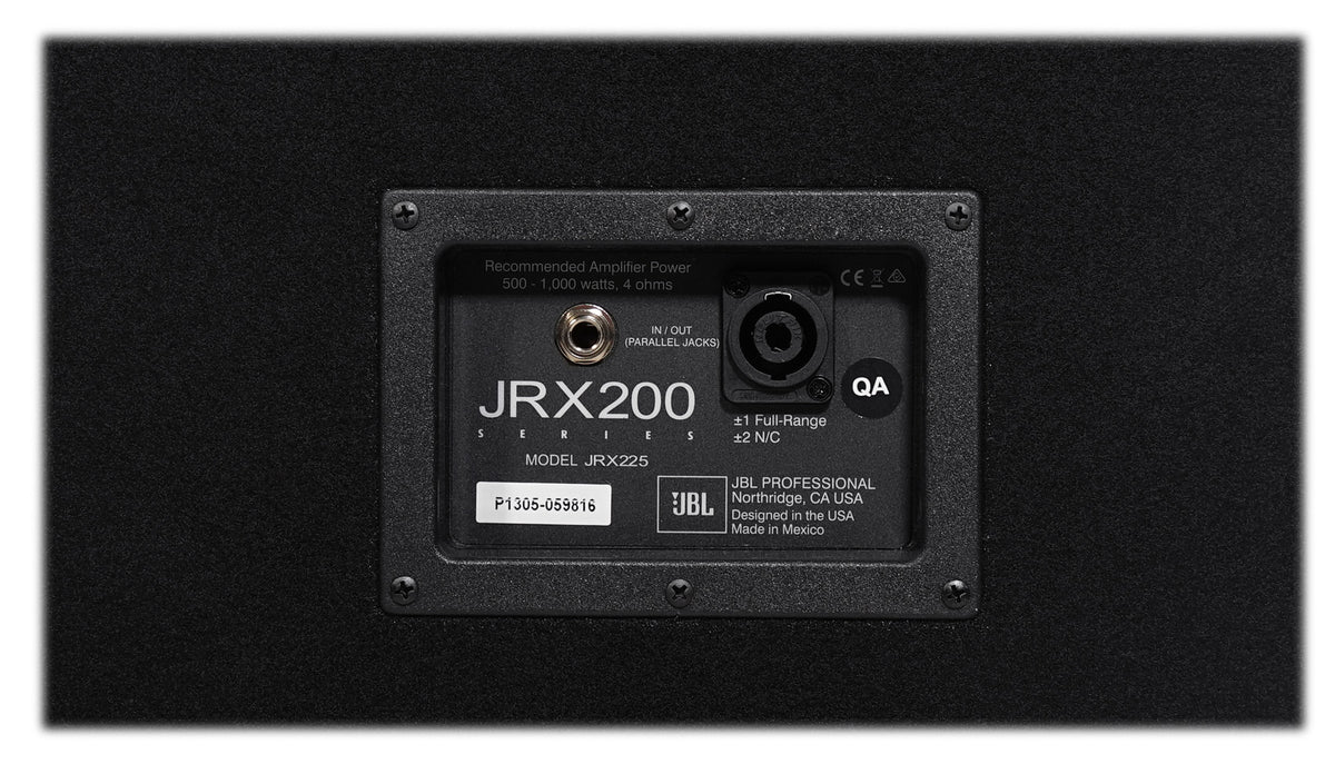JRX225 Dual 15" Two-Way Passive PA Speaker