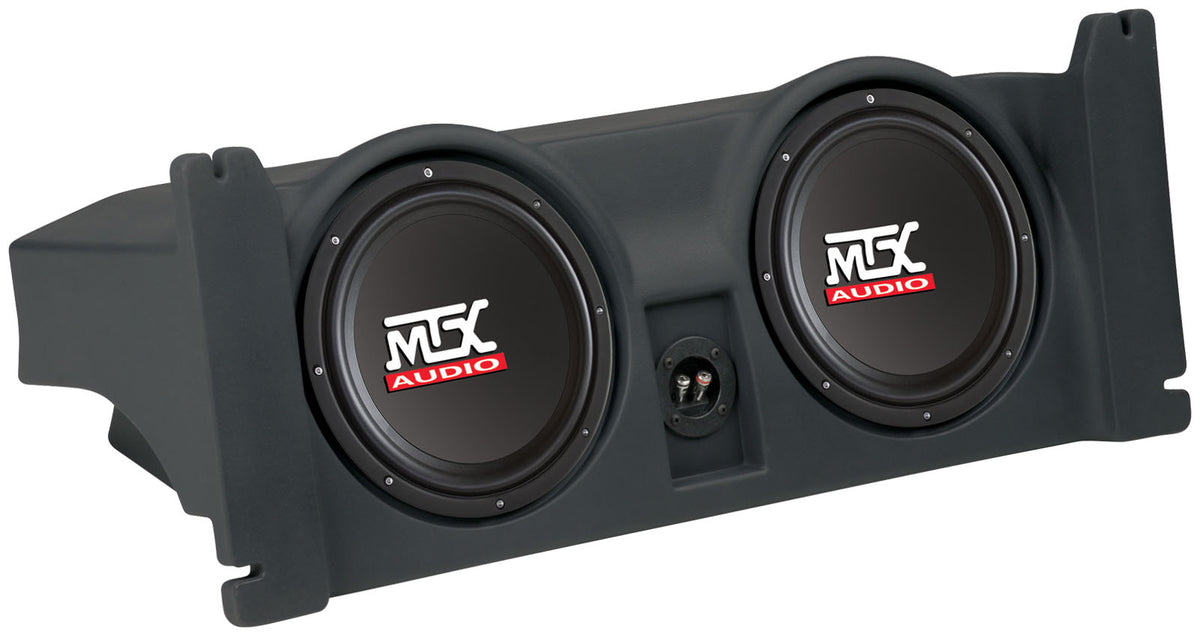 JWTJ97C20A-TN Dual 10" Powered Subwoofers and Enclosure
