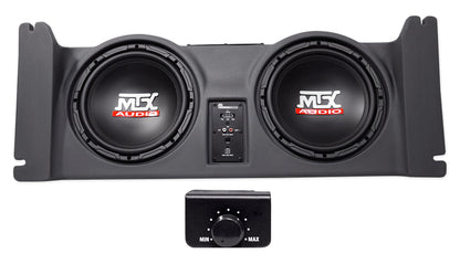 JWTJ97C20A-TN Dual 10" Powered Subwoofers and Enclosure