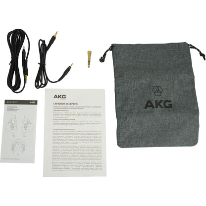 AKG K361 Closed Back Pro Studio Recording Podcasting Headphones 50mm Drivers [Open Box]