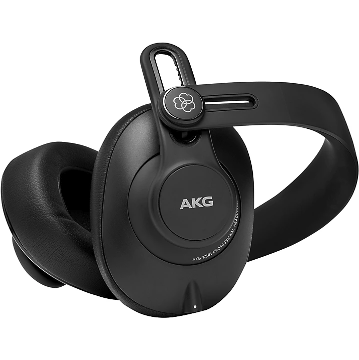 AKG K361 Closed Back Pro Studio Recording Podcasting Headphones 50mm Drivers [Open Box]