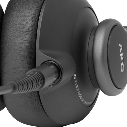 AKG K371 Over-Ear Oval Closed-Back Pro Studio Headphones 50MM Drivers / Swivel [Open Box]