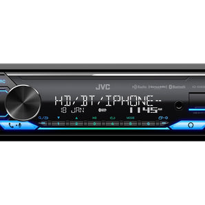 JVC KD-X480BHS 1-Din Car Stereo Receiver w/Bluetooth/USB/XM Ready/Alexa/HD Radio