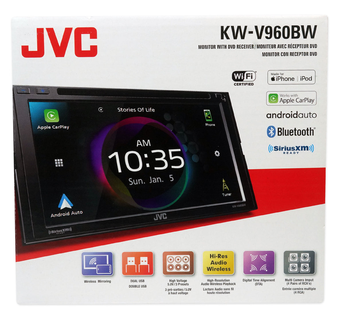 KW-V960BW [Open Box]