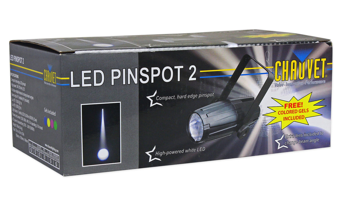 LED Pinspot 2 High-Powered Mirror Ball Spot Light