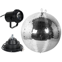 M600EL w/ 16" Mirror Ball/AC Motor PL-1000 Pinspot Light