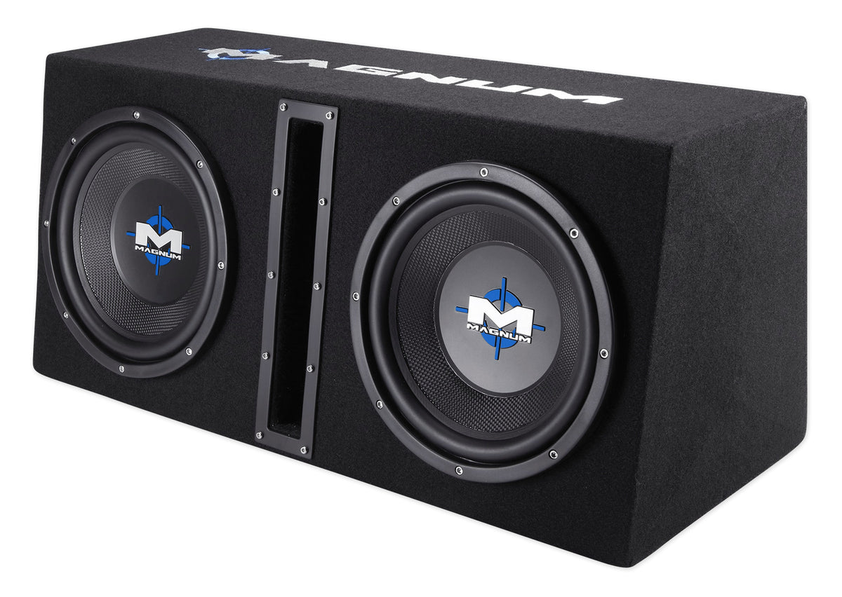 Magnum MB210SP Dual 10" Subwoofer and Amp Package