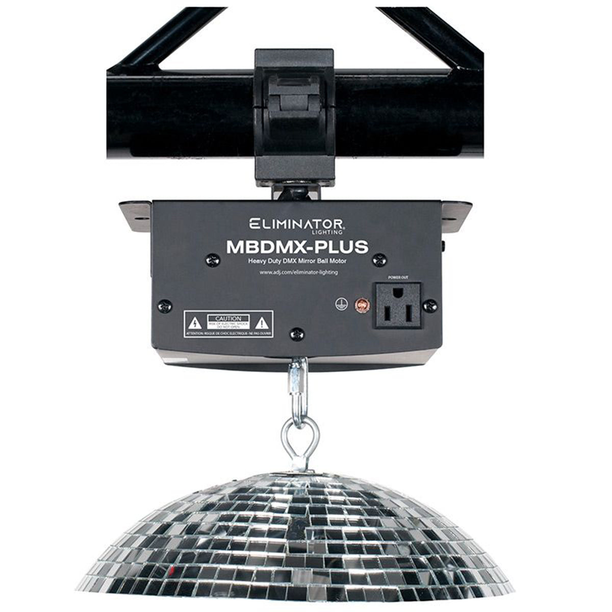 MBDMX-PLUS Mirror Ball Motor for Up To 20" Mirror Balls