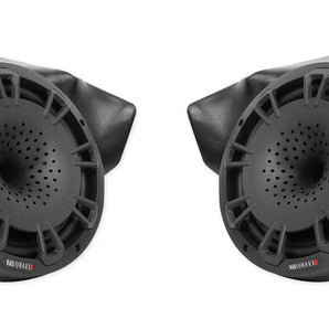MB QUART MBQR-POD-2 8" Kick Panel Speakers+Amp for Select Polaris RZR ATV UTV