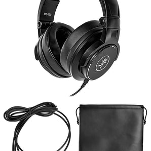 Mackie MC-150 Closed-Back Studio Monitoring or DJ Headphones w/50mm Drivers