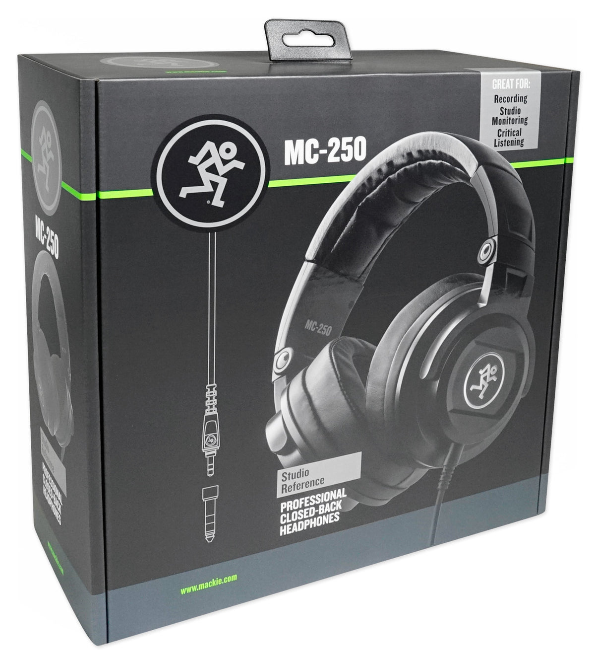 MC-250 Closed-Back Studio Monitoring Reference Headphones w/50mm Drivers
