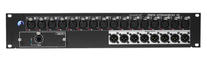 Mini Stagebox 16R 2U Rackmount 16x8 Analogue Stagebox