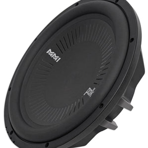Polk Audio MM 1242 DVC 12” 1260 Watt Dual 4-Ohm Car/Marine Audio Subwoofer Sub