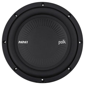 Polk Audio MM842DVC 8” 900 Watt Dual 4-Ohm Car/Marine Boat Audio Subwoofer Sub
