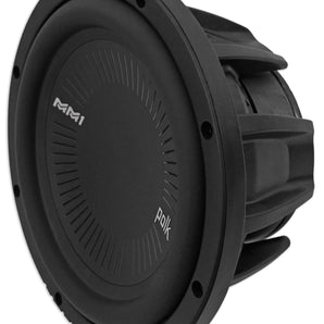 Polk Audio MM842SVC 8” 900 Watt Single 4-Ohm Car/Marine Boat Audio Subwoofer Sub