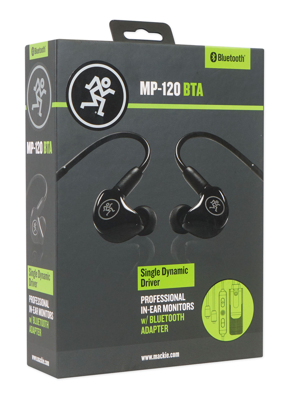 MP-120 BTA Single Dynamic Driver Professional In-Ear Monitors w/Bluetooth
