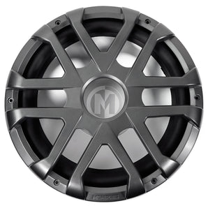 Memphis Audio MXA1244 12" 500w LED Marine Subwoofer Dual 4-ohm Sub RZR/ATV/UTV